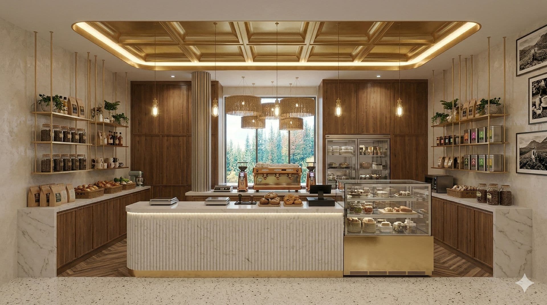 Modern Café Interior Design 1